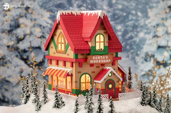 Santa's Workshop SVG